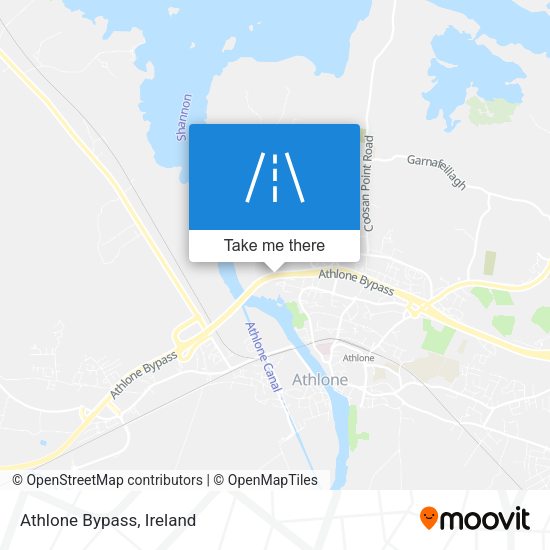 Athlone Bypass map