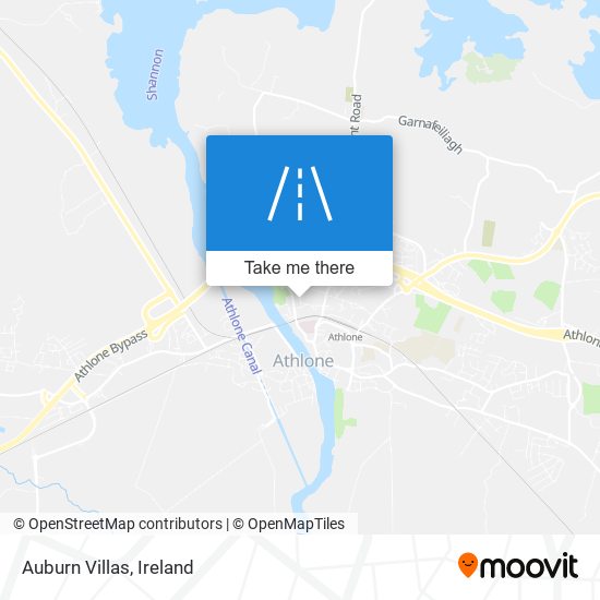 Auburn Villas map