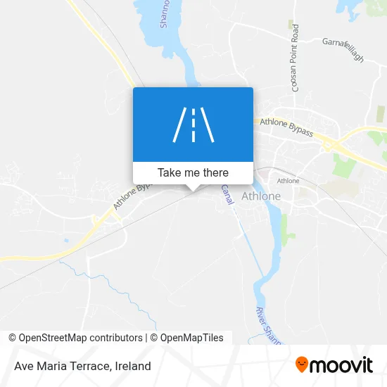 Ave Maria Terrace map