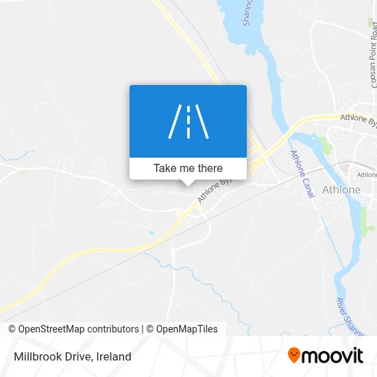 Millbrook Drive map