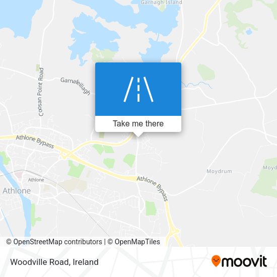 Woodville Road map