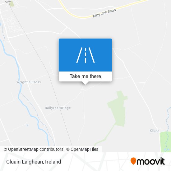 Cluain Laighean map