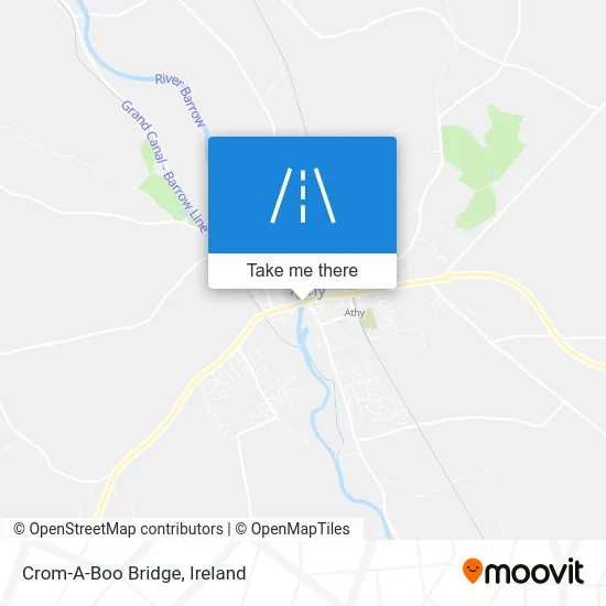 Crom-A-Boo Bridge map