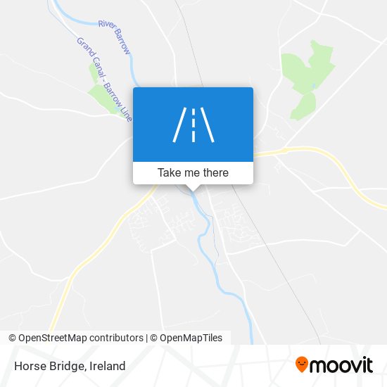 Horse Bridge map
