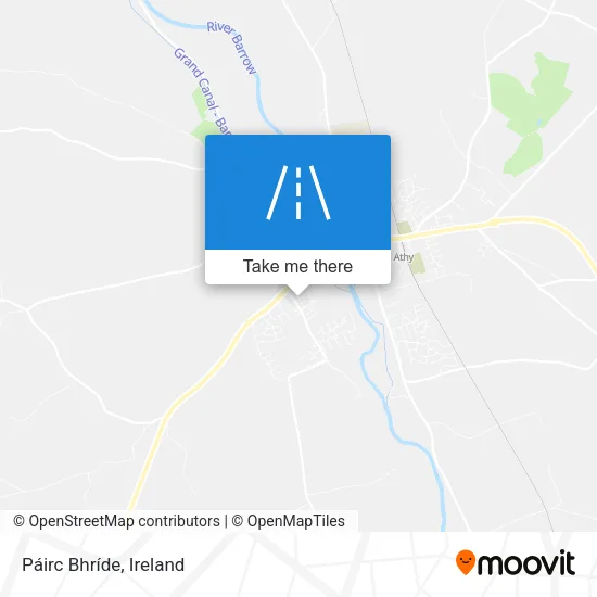 Páirc Bhríde map