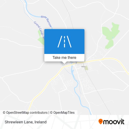 Shrewleen Lane map