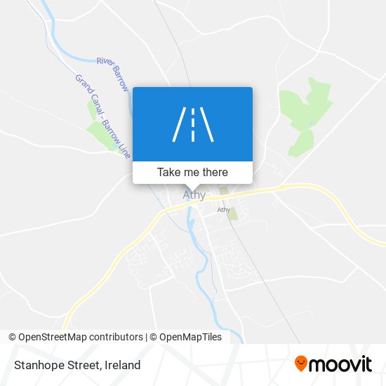 Stanhope Street map