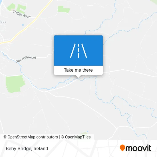 Behy Bridge map