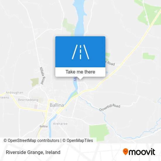 Riverside Grange map