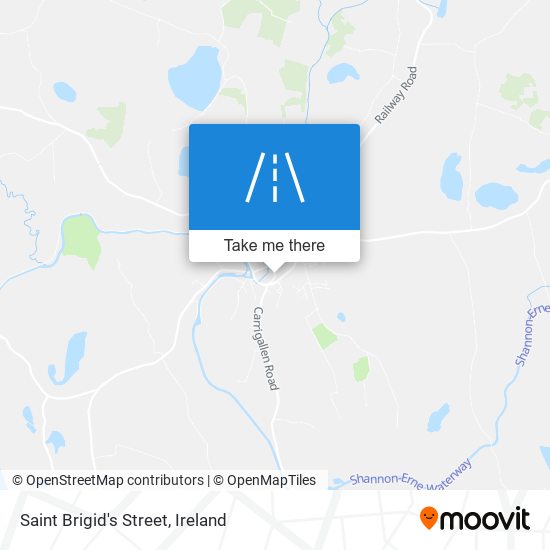 Saint Brigid's Street map