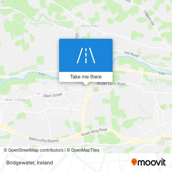 Bridgewater map