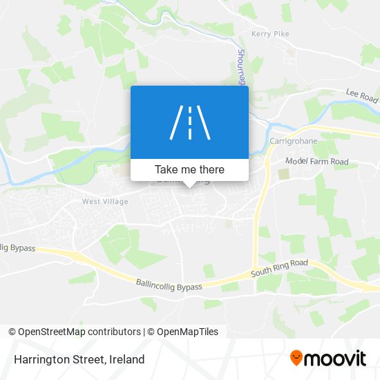 Harrington Street map