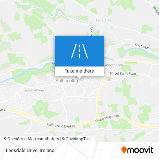 Leesdale Drive map