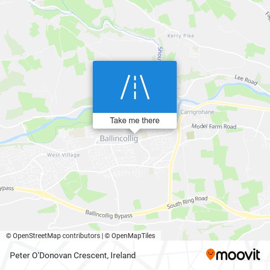 Peter O'Donovan Crescent plan