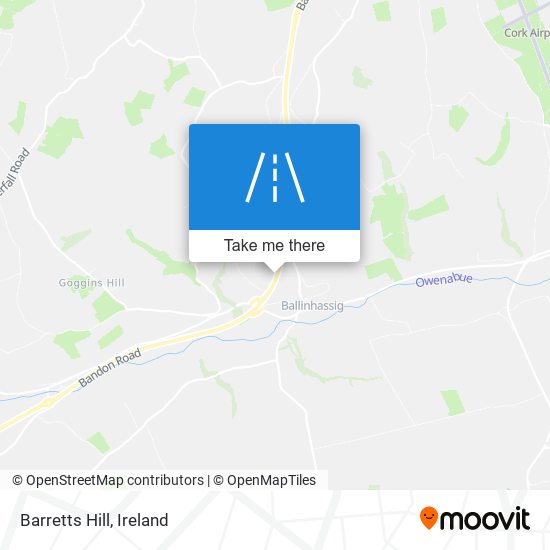 Barretts Hill map