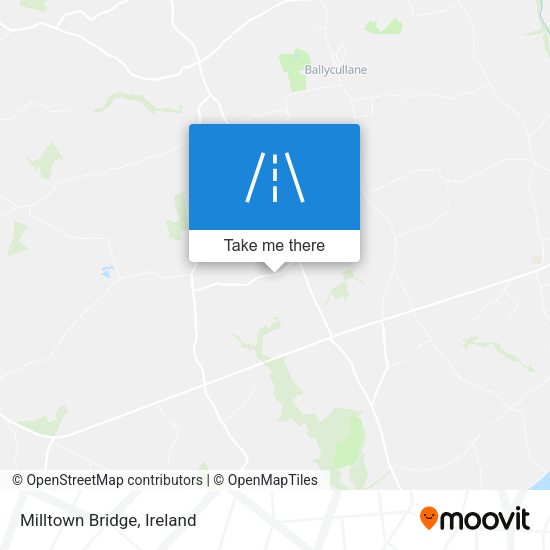 Milltown Bridge map