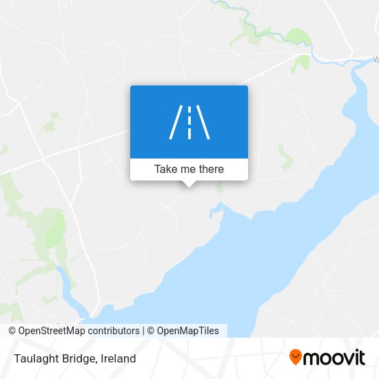 Taulaght Bridge map