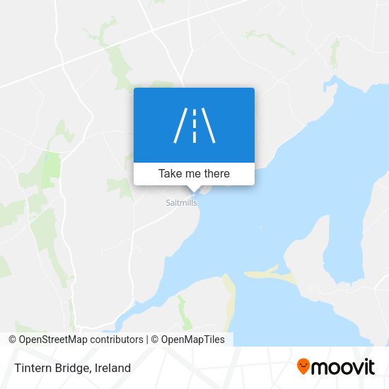 Tintern Bridge map