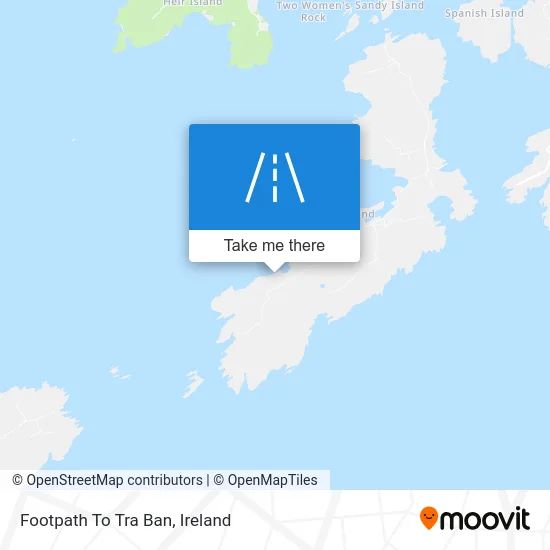 Footpath To Tra Ban map