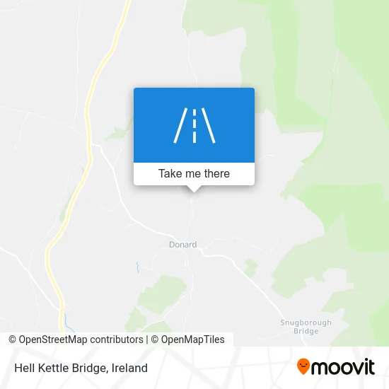 Hell Kettle Bridge map
