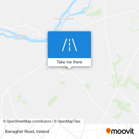 Banagher Road map