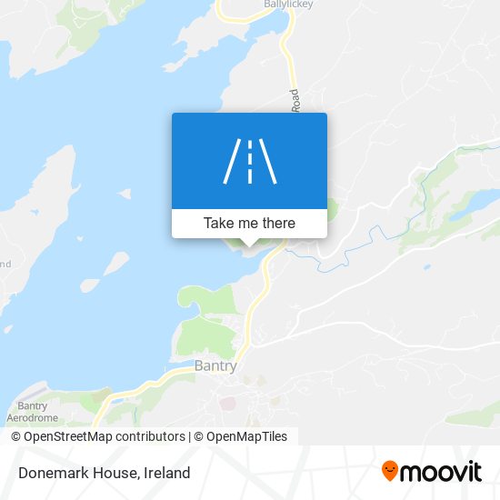 Donemark House map