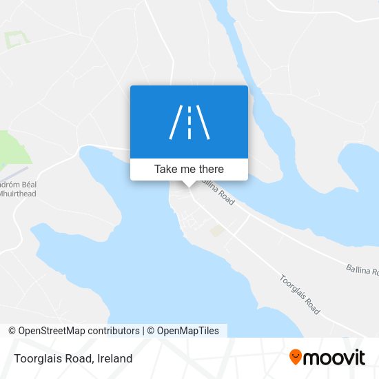 Toorglais Road map