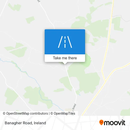 Banagher Road map