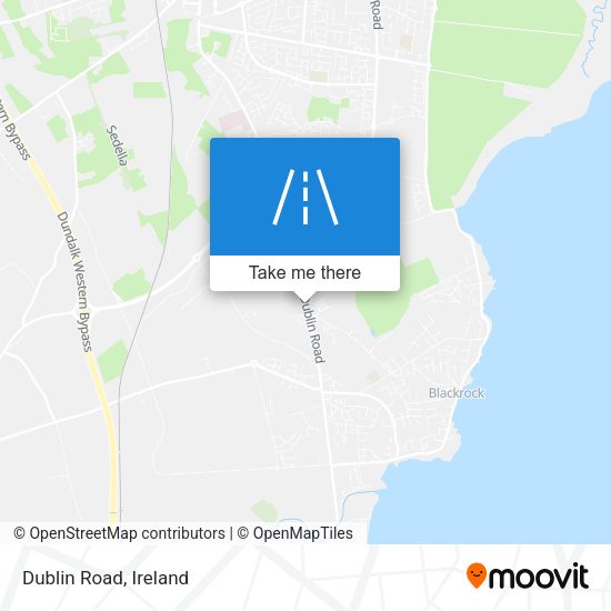 Dublin Road map