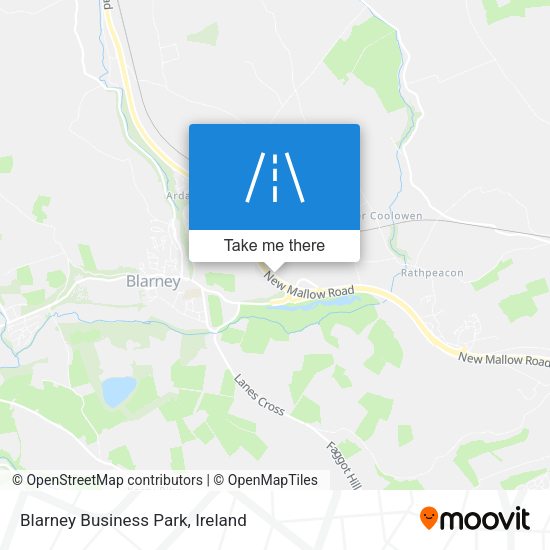 Blarney Business Park map