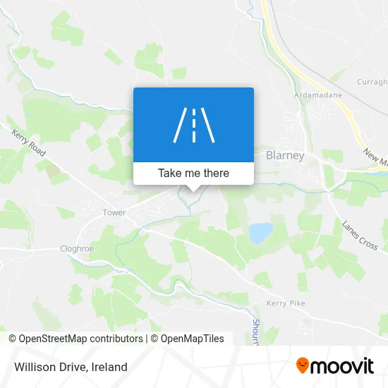 Willison Drive map