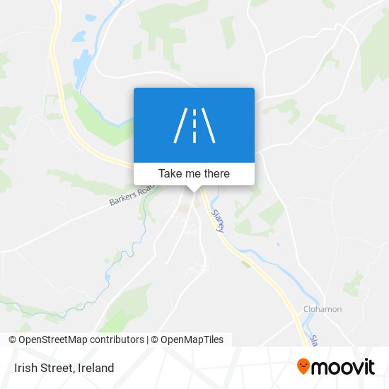 Irish Street map
