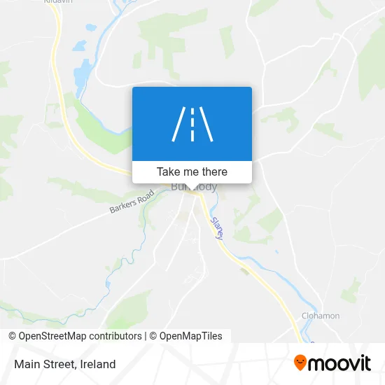 Main Street map