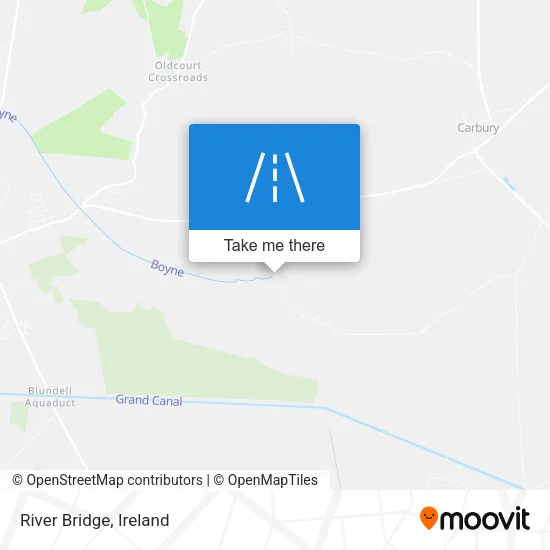 River Bridge map