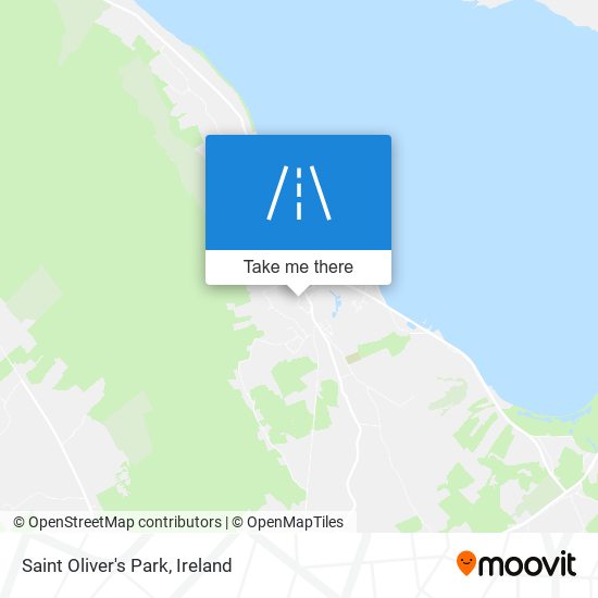 Saint Oliver's Park map