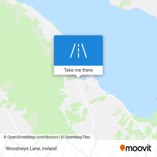 Woodneys Lane map
