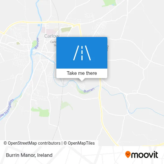 Burrin Manor map