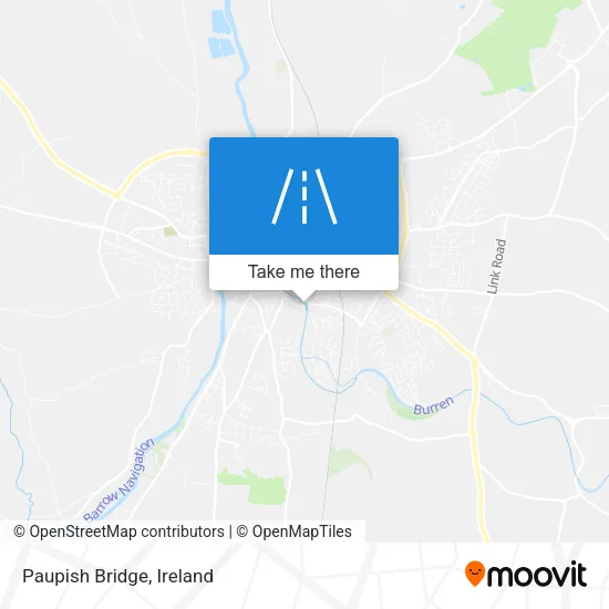 Paupish Bridge map