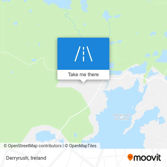 Derryrush map