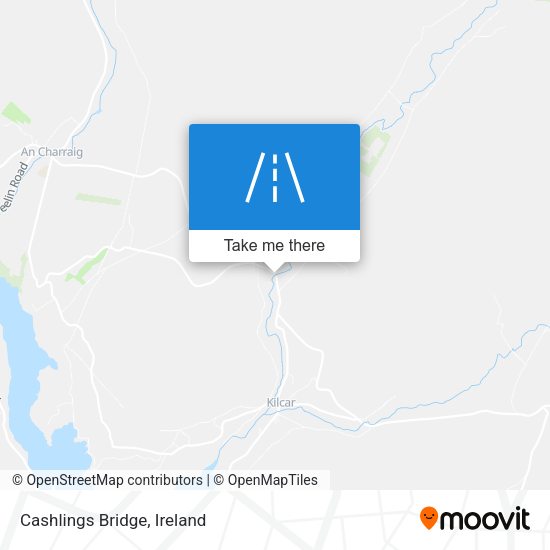 Cashlings Bridge map