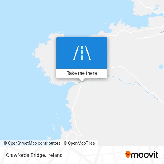 Crawfords Bridge map