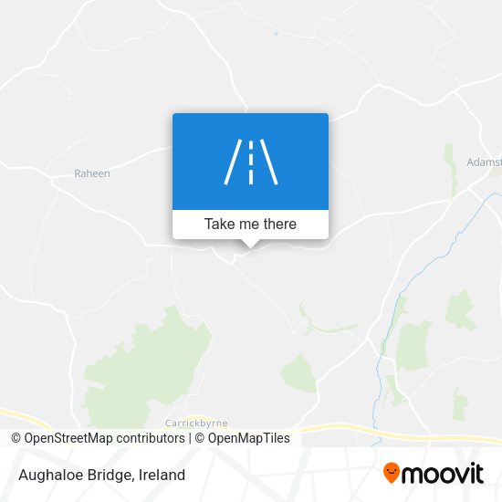 Aughaloe Bridge map