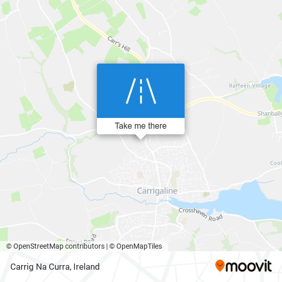 Carrig Na Curra map