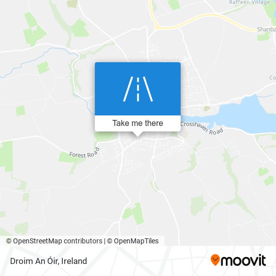 Droim An Óir map