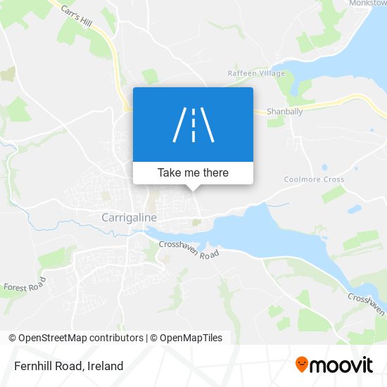 Fernhill Road map