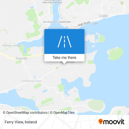 Ferry View map