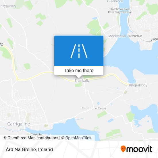 Árd Na Gréine map