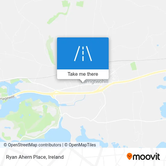 Ryan Ahern Place map