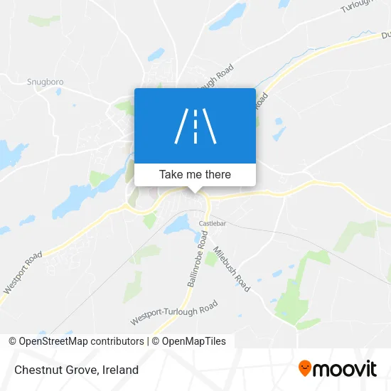 Chestnut Grove map