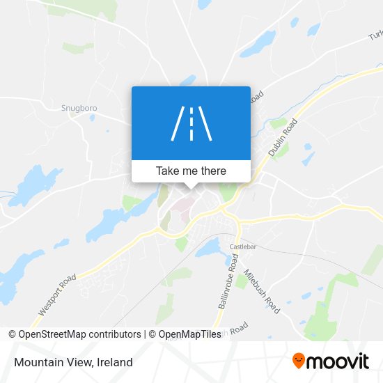 Mountain View map